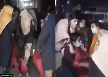 Baloch women forcibly dragged on Karachi's streets for demanding return of missing people