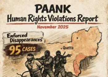 Paank condemns disappearances of two Baloch men in Balochistan