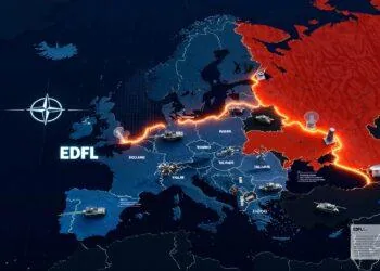 NATO Ostflanke Automatisierte Zone mit Robotern gegen Russland