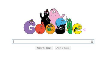 Barbapap en Google Doodle pour son 45e anniversaire
