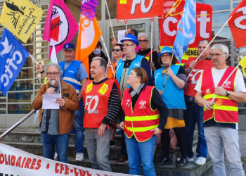 Réforme des retraites, l'intersyndicale tarbaise pointe le déni de démocratie