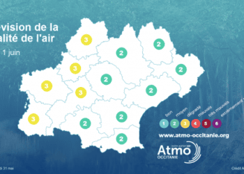 Air pollué à l'ozone mercredi et jeudi à Tarbes