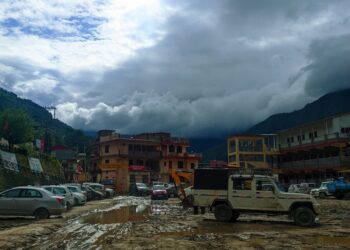 Violents orages et torrent de boue à La Mongie et Barèges