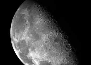 Voici le cratère formé sur la lune par le crash de la fusée SpaceX
