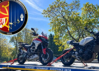 En Yamaha, Honda et Ducati 3 motards en grand excès de vitesse
