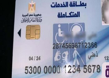 كارت الخدمات الرقمية المتكاملة
