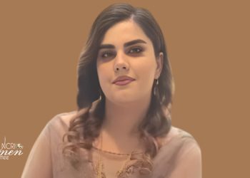 گلاله محمودی آذر، ٢٦ ساله در اعتراضات مردمی در تهران با شلیک مستقیم جان باخت