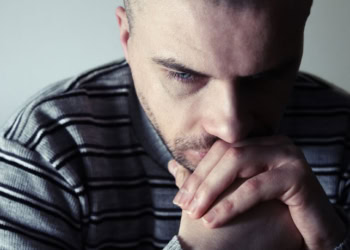 Men with the worst depression might also be the least likely to seek help