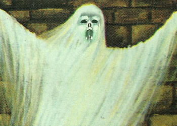 How the god you worship influences the ghosts you see