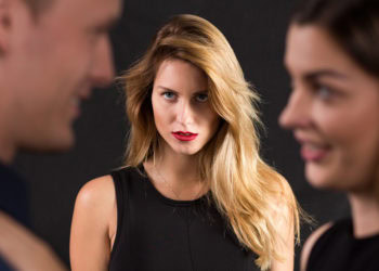 Jealousy may depend on the interplay of gender, sexual orientation, and gender of the rival