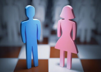 Young men rate their IQ as higher compared to age-matched women, but the reverse is true for older adults