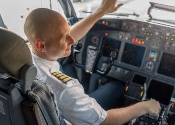 Experienced pilots’ eye motions exhibit greater structure