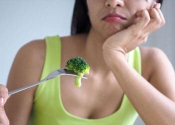 Watching others visibly dislike vegetables might make onlookers dislike them, too