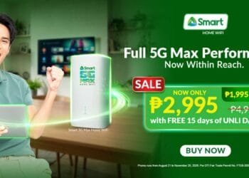 Smart 5G Max Home WiFi Gets 40% Discount, Now at P2,995