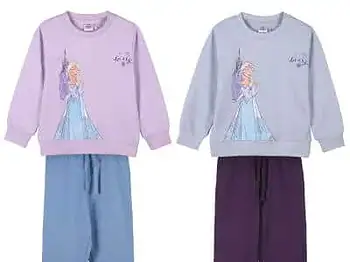 Trening sport de copii, cu design modern FROZEN Marimi pana la 8 ani  Bumbac 