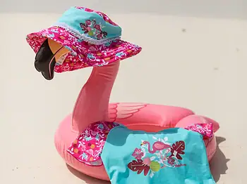 461207_461202 (2) Costum de baie cu flamingo UV, UPF 50 +