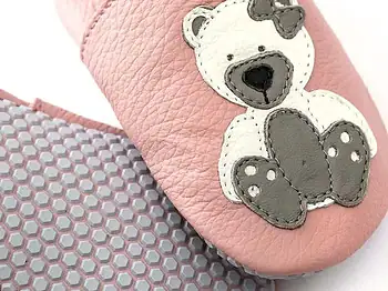 7023 Papucei primii pasi barefoot, piele naturala LILIPUTI