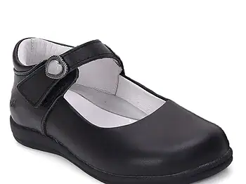 Balerini din piele din colecția „înapoi la școală” de la DD Step, model barefoot