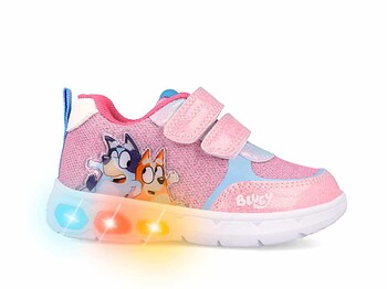 Adidași bebelusi Garvalin cu luminite roz