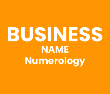 Business Name Numerology