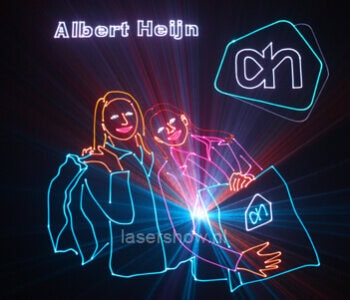 lasershow Albert Heijn lasershow Albert Heijn