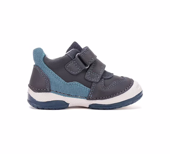 Pantofi primii pasi piele naturala, DDSTEP model ortopedic prezinta talonet