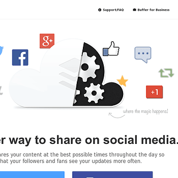 BufferApp Homepage