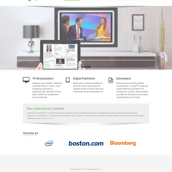 Lingospot Homepage