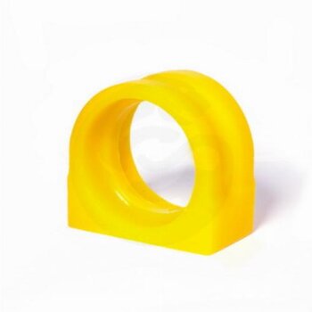 Polyurethane bushing sway bar, rear suspension