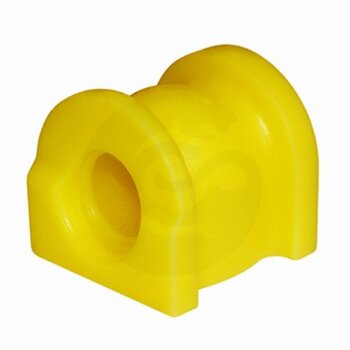 Polyurethane bushing sway bar, rear suspension