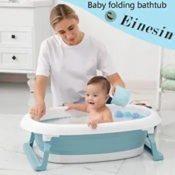 BAIGNOIRE PLIABLE AVEC THERMOMÈTRE, 0 à 6ans – Image 4