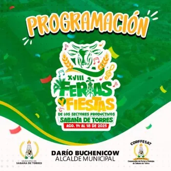 programación feria sabana de torres