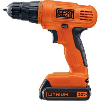 a Black & Decker cordless drill