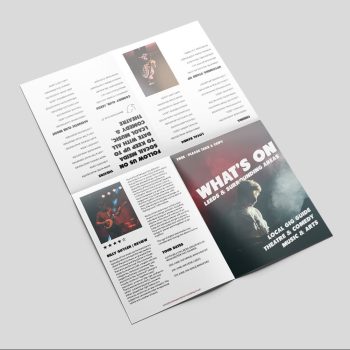 Cross Fold Leaflets