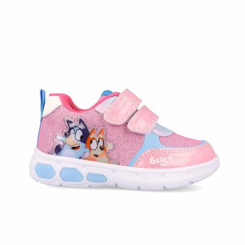 Adidași bebelusi Garvalin cu luminite roz