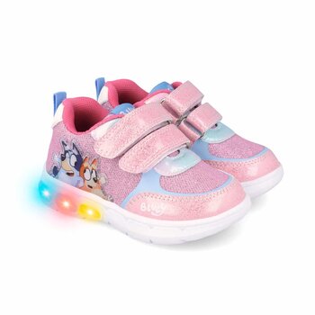 Adidași bebelusi Garvalin cu luminite roz