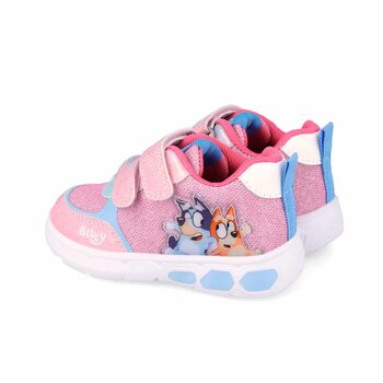 Adidași bebelusi Garvalin cu luminite roz