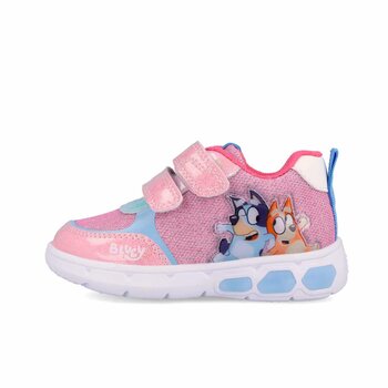 Adidași bebelusi Garvalin cu luminite roz