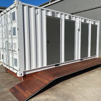 Sentry 200.BF Portable Toilet Block Woodland Grey