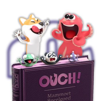 3d grappige bladwijzer/boekenlegger cadeau