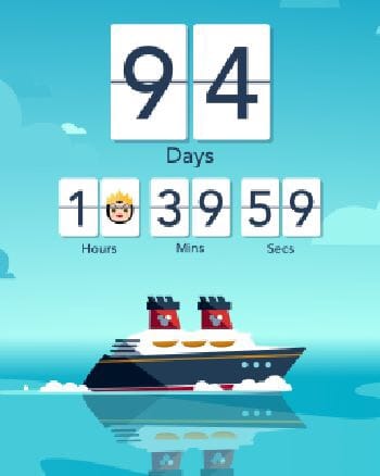 Disney Cruise Navigator App Countdown