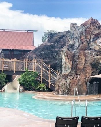 lava pool at polynesian resort disney world