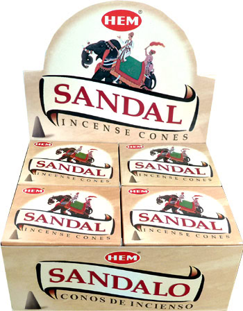 Encens Hem Santal 10 cônes
