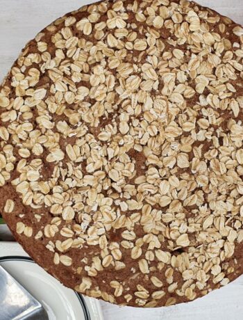 Chocolate Zucchini muesli cake