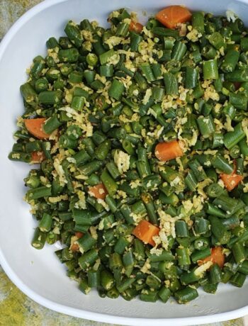 beans upperi, green beans stirfry