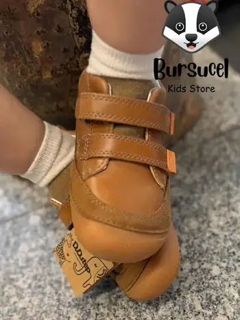 Pantofiori barefoot ,DDSTEP,Parte superioară și căptușeală din piele naturală