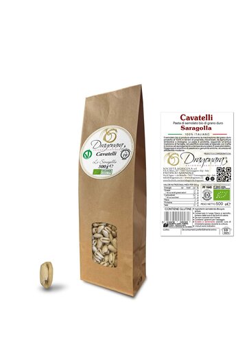 img alt=pacco di pasta cavatelli saragolla di Dragonara