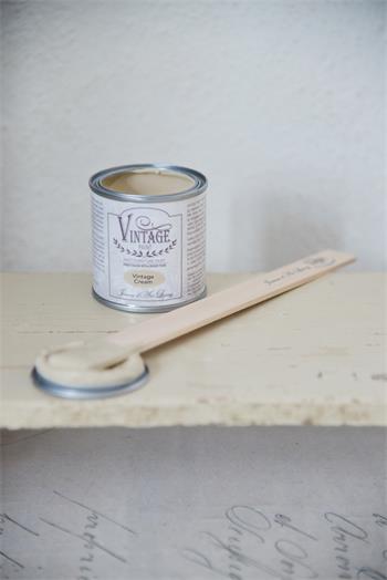 Vintage Kreidefarbe Kalkfarbe für Möbel, Vintage Cream, JDL
