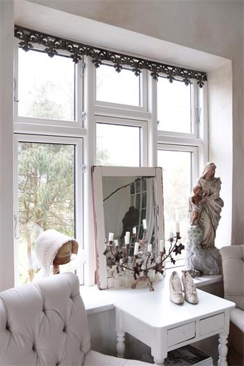Fenster Fries, Fensterdekoration aus Eisen 110 cm – Bild 2