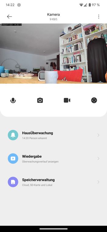 So sieht's aus - das Überwachungsvideo (Screenshot)